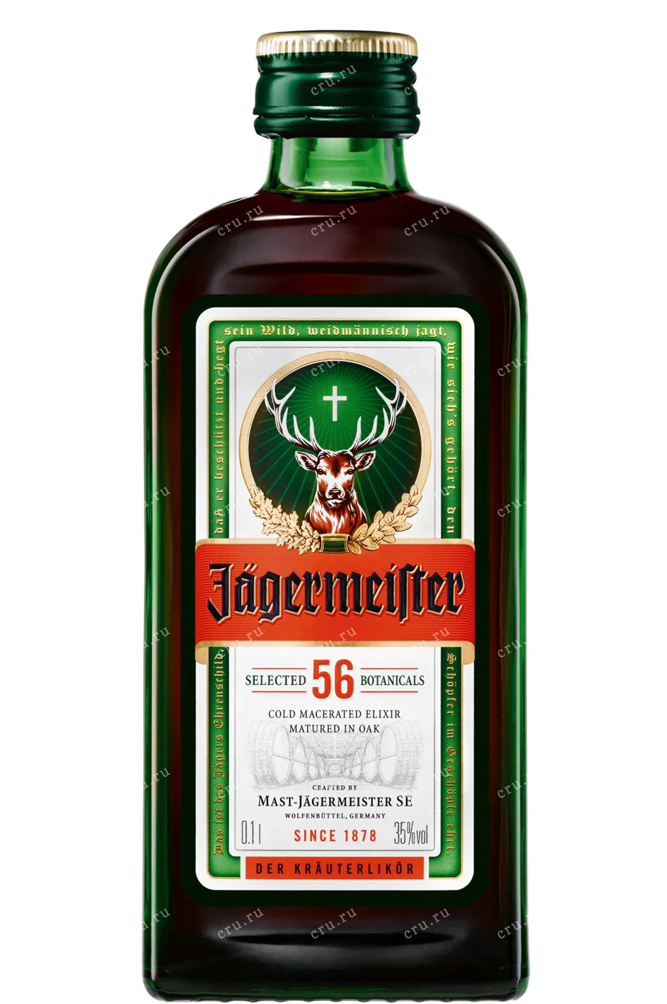 Фото — Ликер Jagermeister  0.1 л