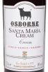 Этикетка Osborne Santa Maria Cream 2015 0.75 л