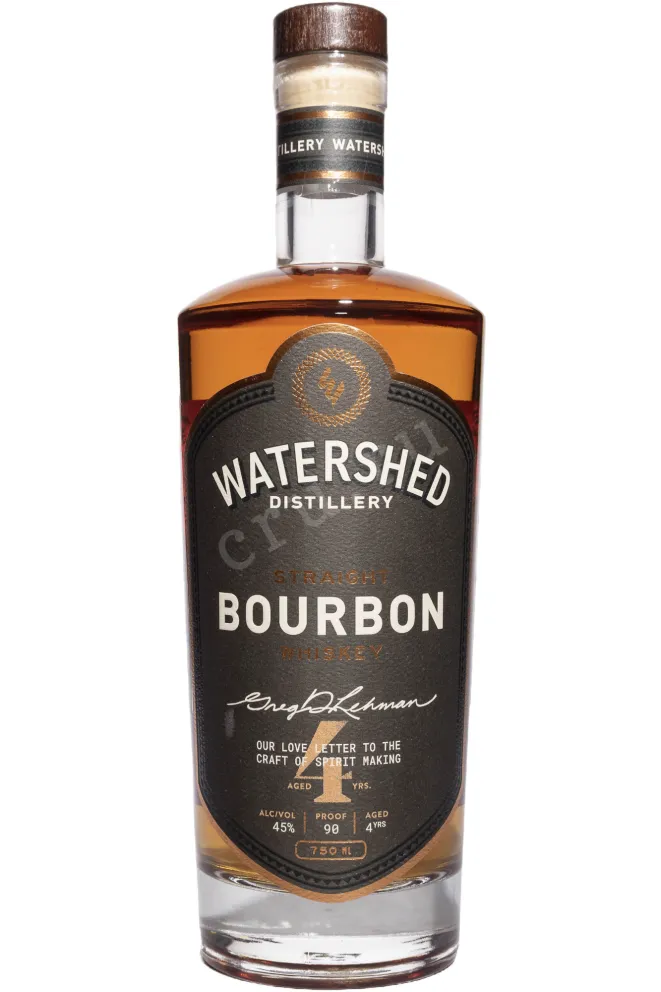 Виски Watershed Straight Bourbon 4 Years Old  0.75 л