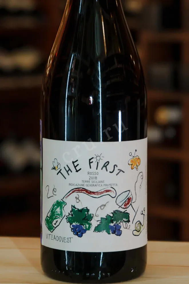 В магазине Крю Профи Viteadovest The First Terre Siciliane Rosso 2018 0.75 л