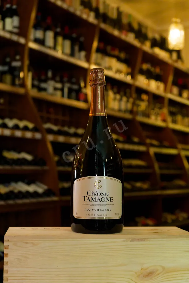 В магазине Крю Профи Chateau Tamagne white semi-sweet 2023 1.5 л