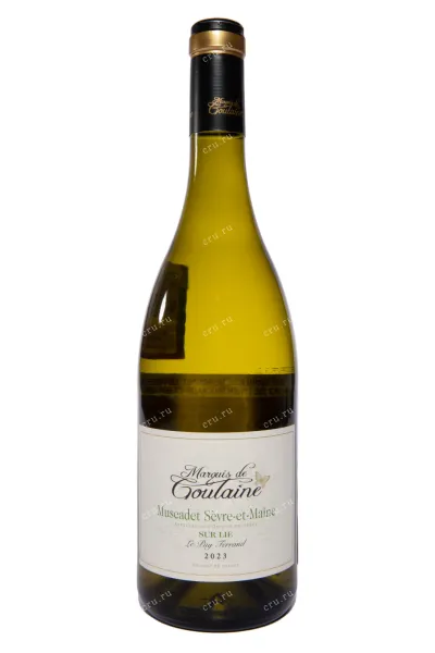 Вино Marquis de Goulaine Muscadet Sevre et Maine Sur Lie 2023 0.75 л