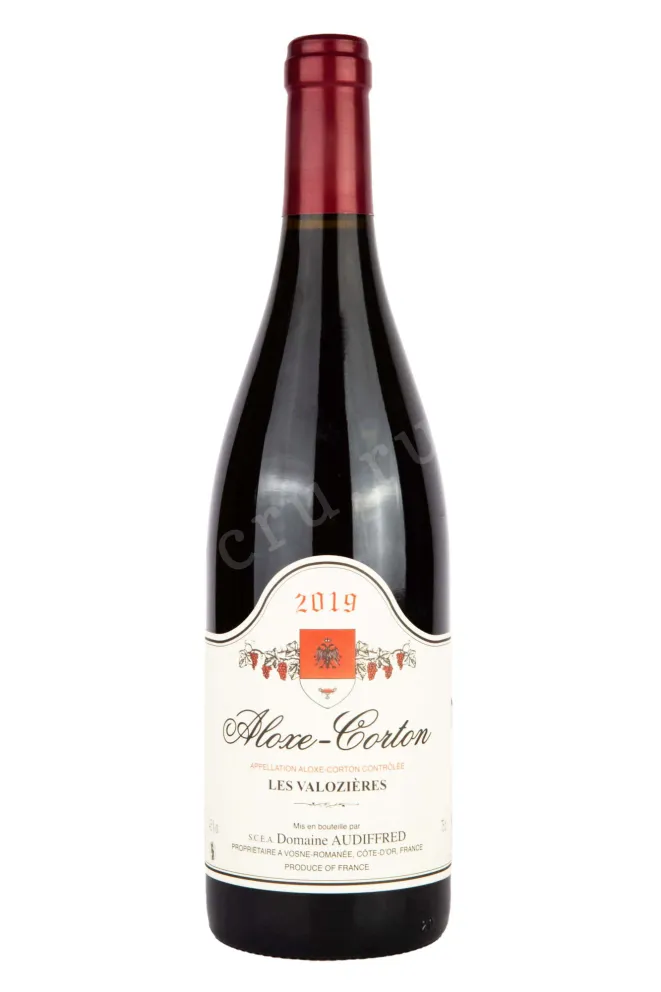 Вино Domaine Audiffred Aloxe-Corton Les Valozieres 2019 0.75 л