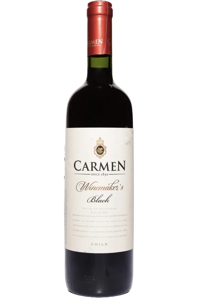 Вино Carmen Winemaker's Black 2021 0.75 л