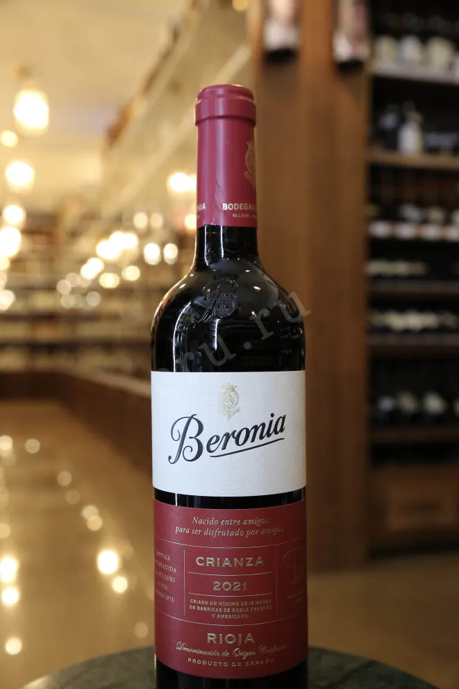 В магазине Крю Профи Beronia Crianza 2021 0.75 л