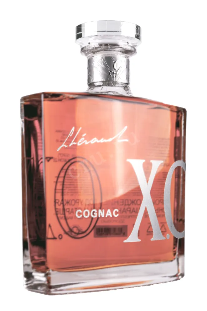 Бутылка Lheraud XO in gift box + 2 glasses 0.7 л