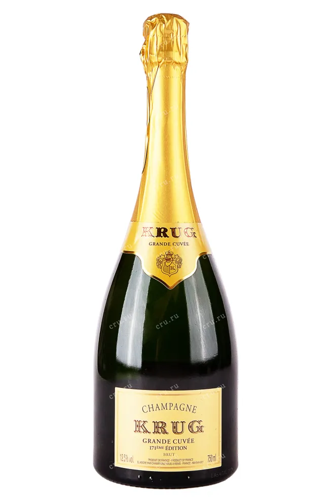 Бутылка Krug Grande Cuvee in gift box 2015 0.75 л