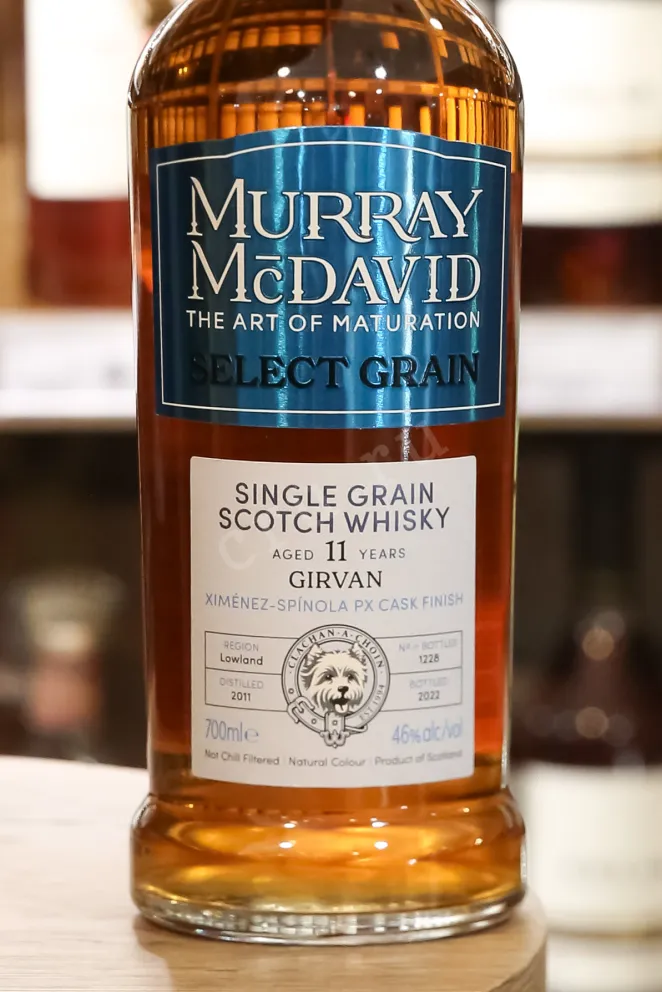 В магазине Крю Профи Murray McDavid Select Grain Girvan 11 Years Old gift box 0.7 л