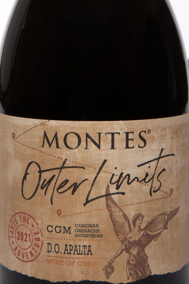 Этикетка Montes Outer Limits CGM DO 2021 0.75 л
