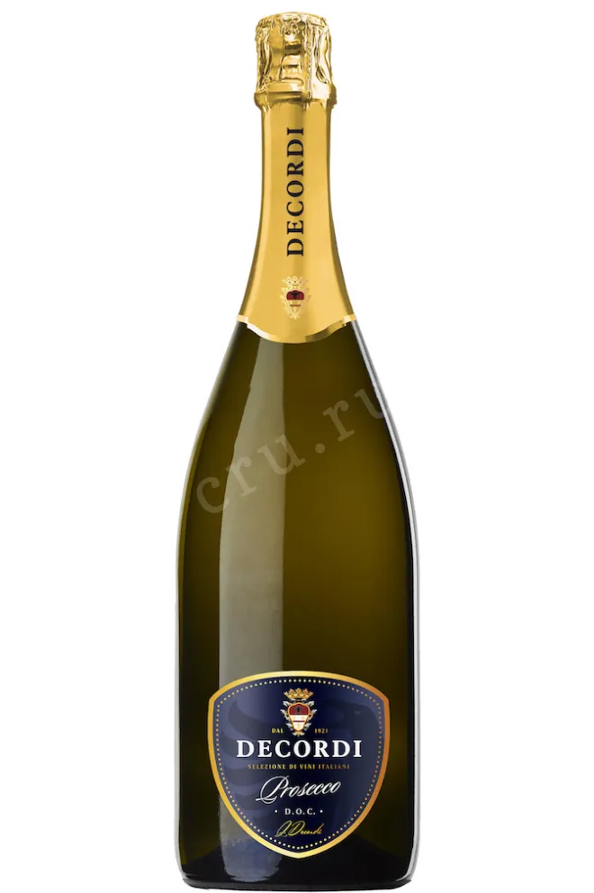 Игристое вино Decordi Prosecco DOC Brut  1.5 л