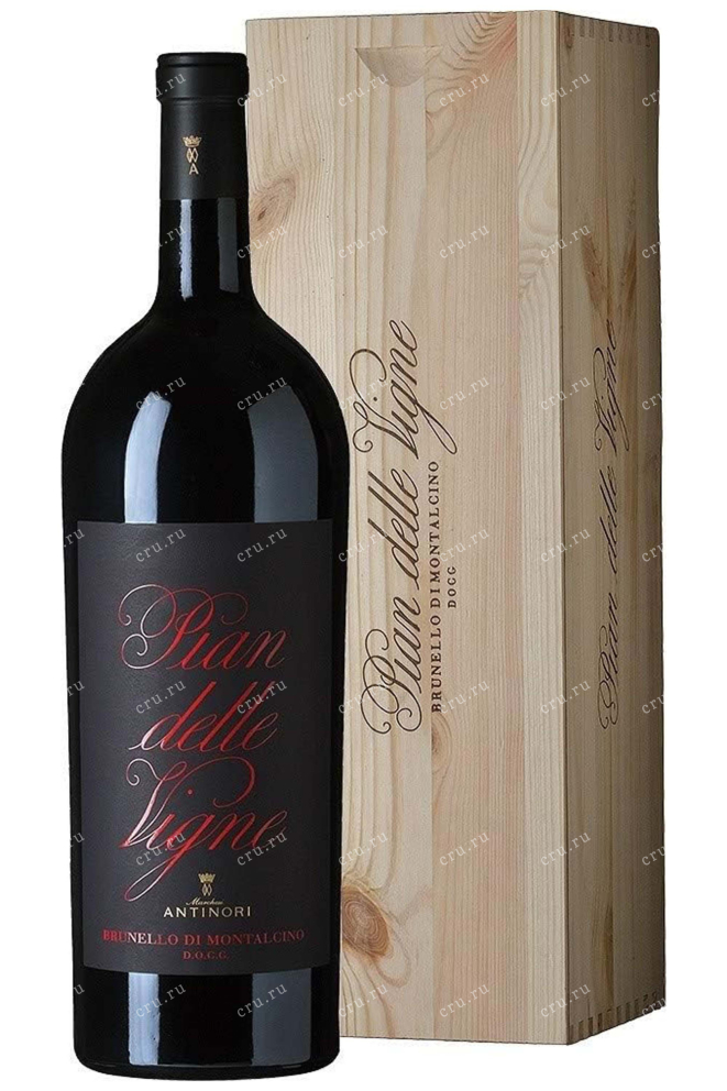 Вино Antinori Pian Delle Vigne Brunello di Montalcino gift box 2011 3 л