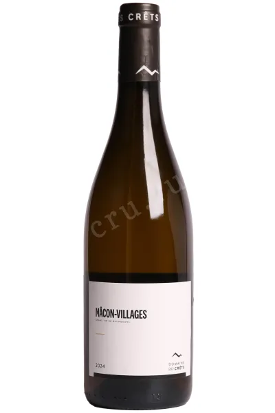 Вино Domaine Des Crets Macon-Villages 2024 0.75 л