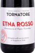 Этикетка Etna Rosso Tornatore 2019 0.75 л