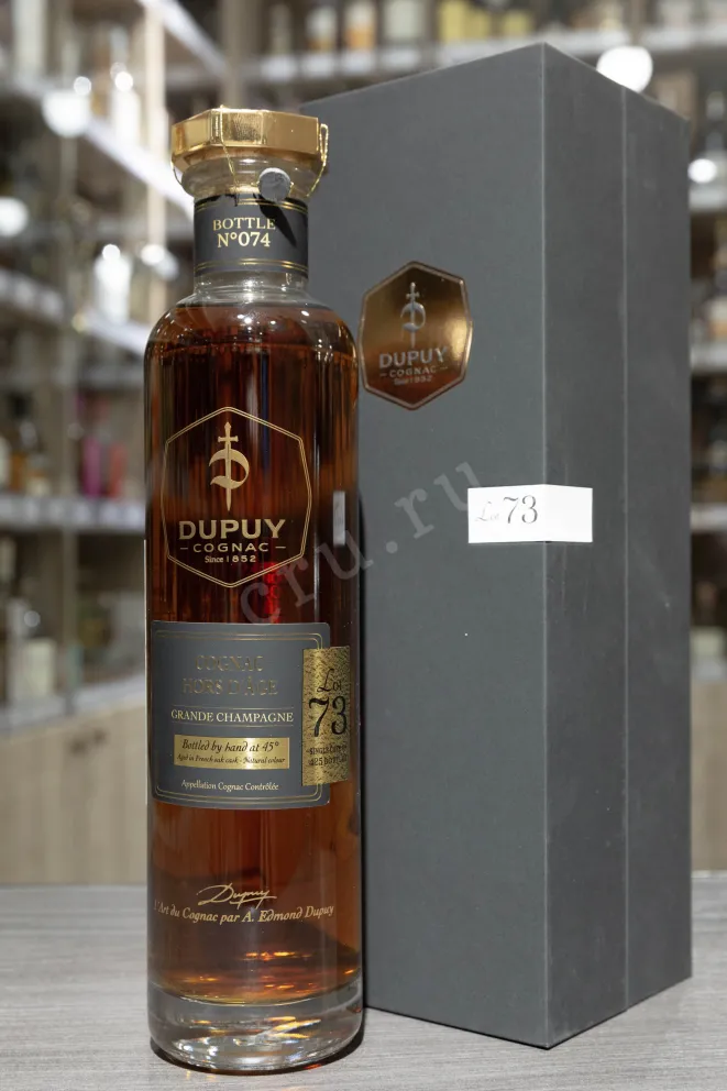 В магазине Крю Профи Dupuy Hors d Age Grande Champagne in gift box 0.7 л