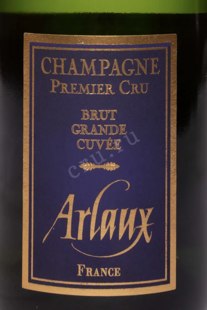 Этикетка Arlaux Brut Grande Cuvee Premier Cru  2020 0.75 л