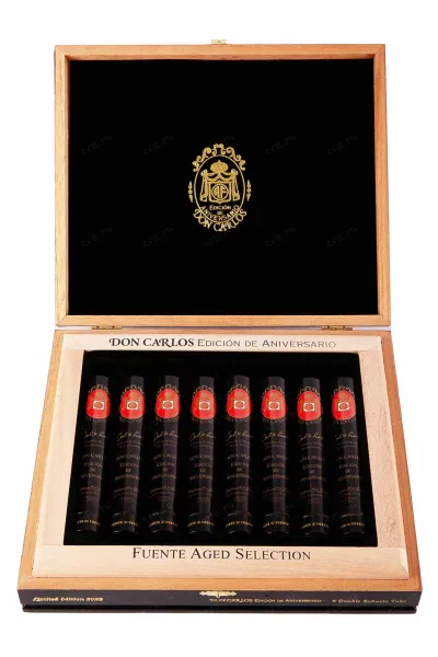 Сигары Fuente Fuente Don Carlos Edicion de Aniversario Double Robusto Tubos *(8)