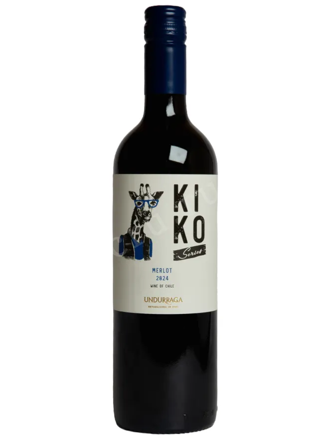 Вино Undurraga Kiko Merlot DO 2024 0.75 л