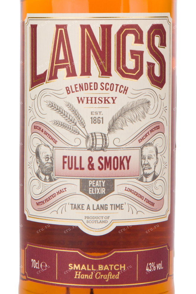 Виски Langs Full Smoky  0.7 л