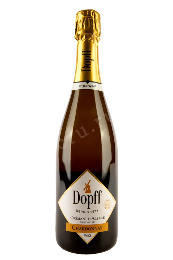 Игристое вино Dopff Cremant d'Alsace Chardonnay San Cufr Ajoute 2017 0.75 л