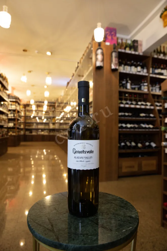 В магазине Крю Профи Genatsvale Winemaker's Reserve Alazani Valley White 0.75 л