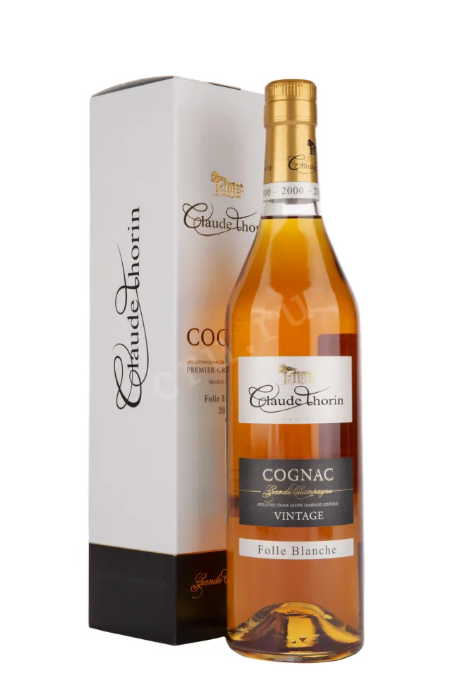 Коньяк Claude Thorin Folle Blanche Vintage in gift box 2000 0.7 л