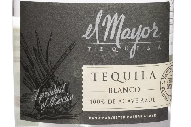 Этикетка El Mayor Blanco 0.75 л