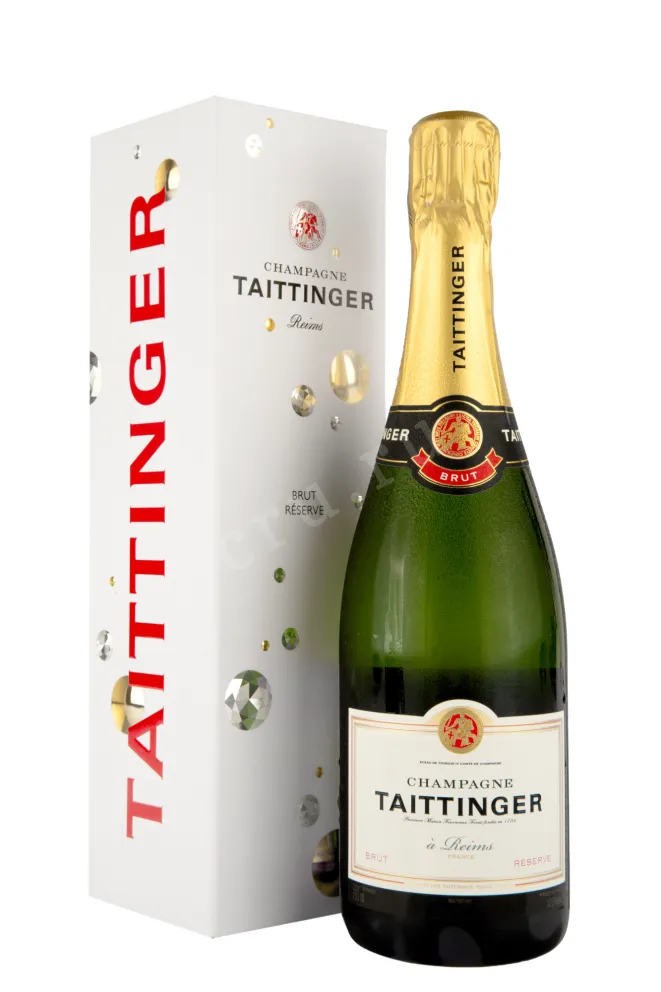 Шампанское Taittinger Brut Reserve in gift box 2017 0.75 л