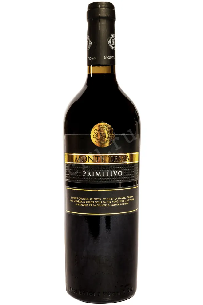 Вино Monte Tessa Primitivo 2022 0.75 л