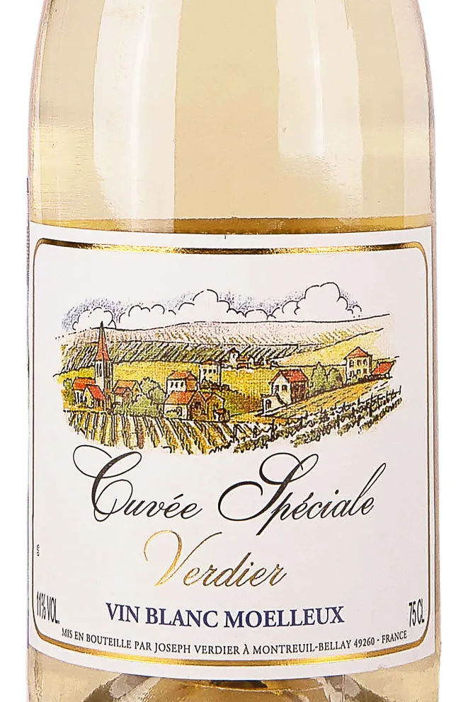 Этикетка Cuvee Speciale Verdier 2022 0.75 л