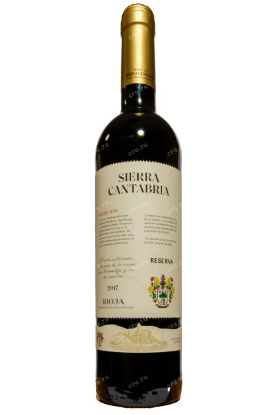 Вино Sierra Cantabria Reserva Tempranilo Rioja DOCa 2017 0.7 л