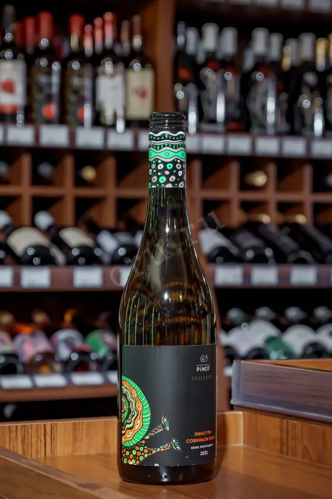 В магазине Крю Профи Chateau Pinot Sauvignon Blanc Pinot Gris 2021 0.75 л