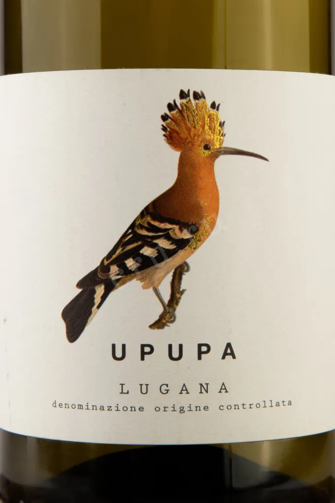 Этикетка Upupa Lugana  0.75 л