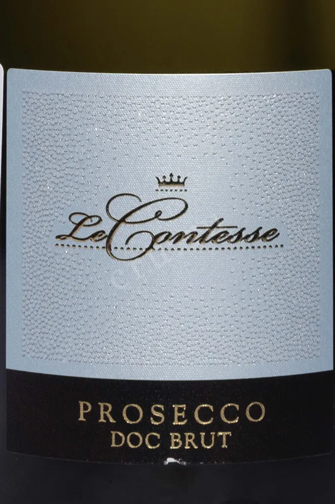 Этикетка Le Contesse Prosecco Brut Treviso DOC 2024 0.75 л