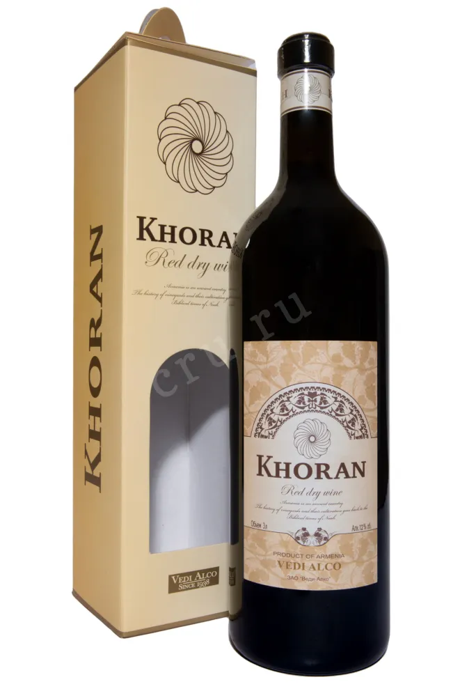 Вино Vedi Alco Khoran in gift box 3 л