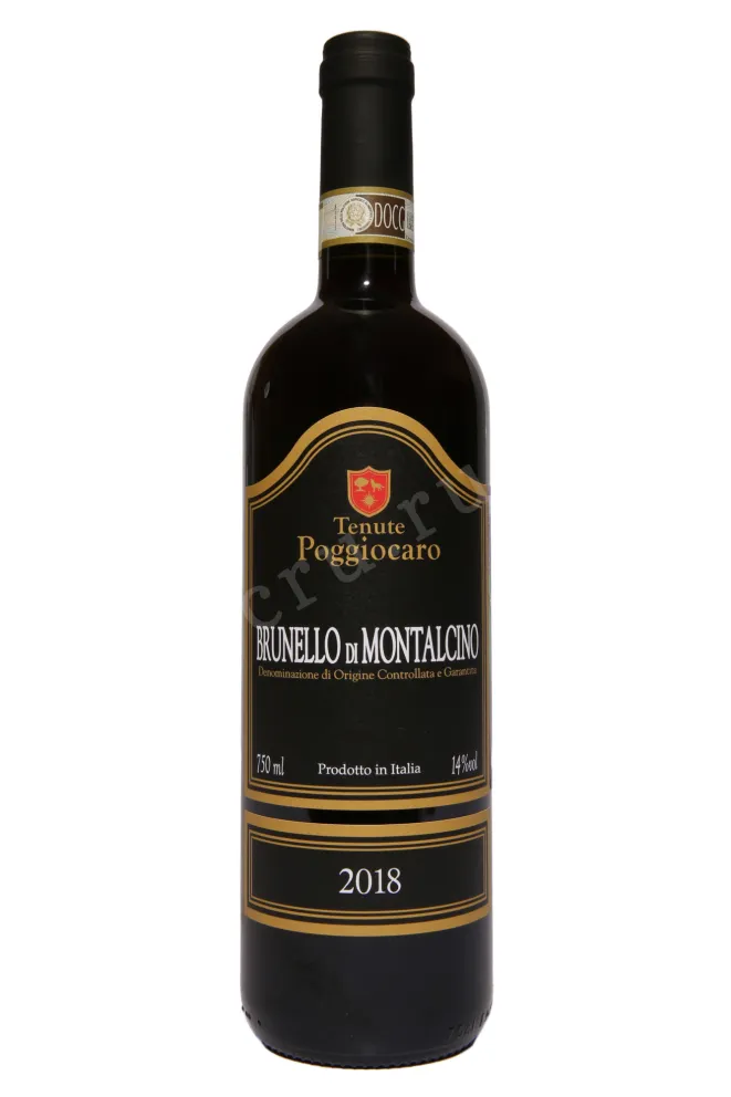 Вино Tenute Poggiocaro Brunello Di Montalcino DOCG 2018 0.75 л
