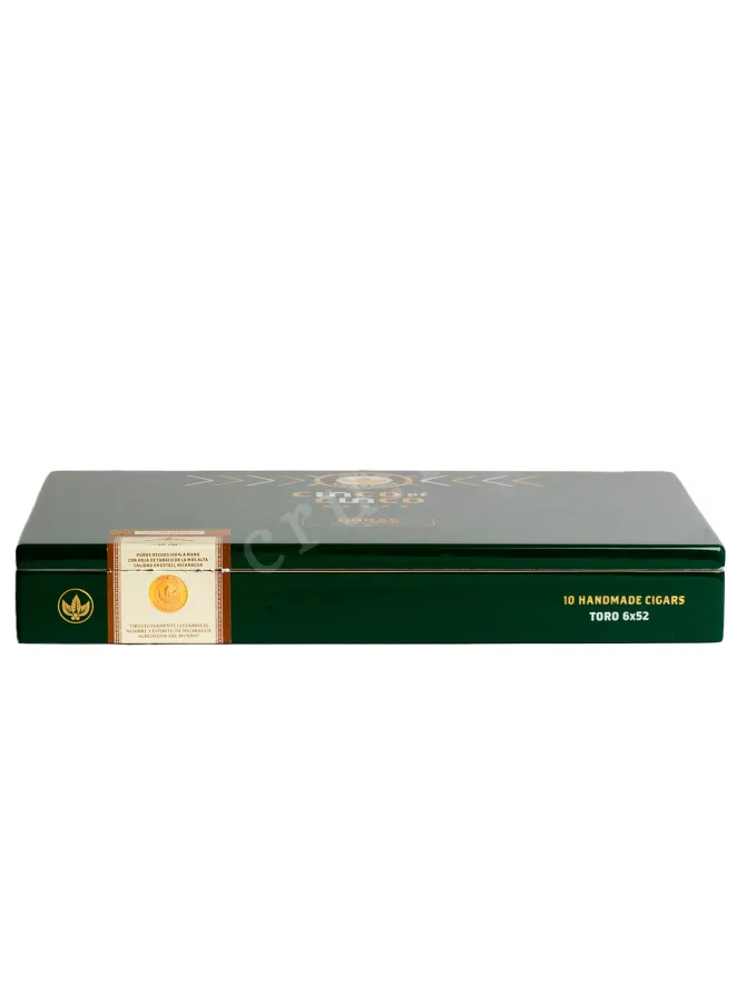 Коробка сигар JDN Obras Maestras Cinco de Cinco Toro *10 0 л