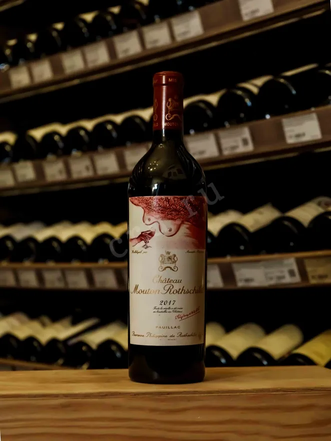 В магазине Крю Профи Chateau Mouton Rothschild Pauillac 2017 0.75 л