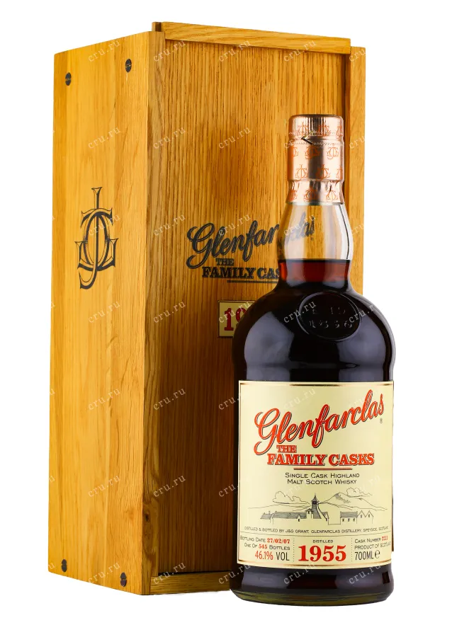 Виски Glenfarclas Family Cask 1955 0.7 л