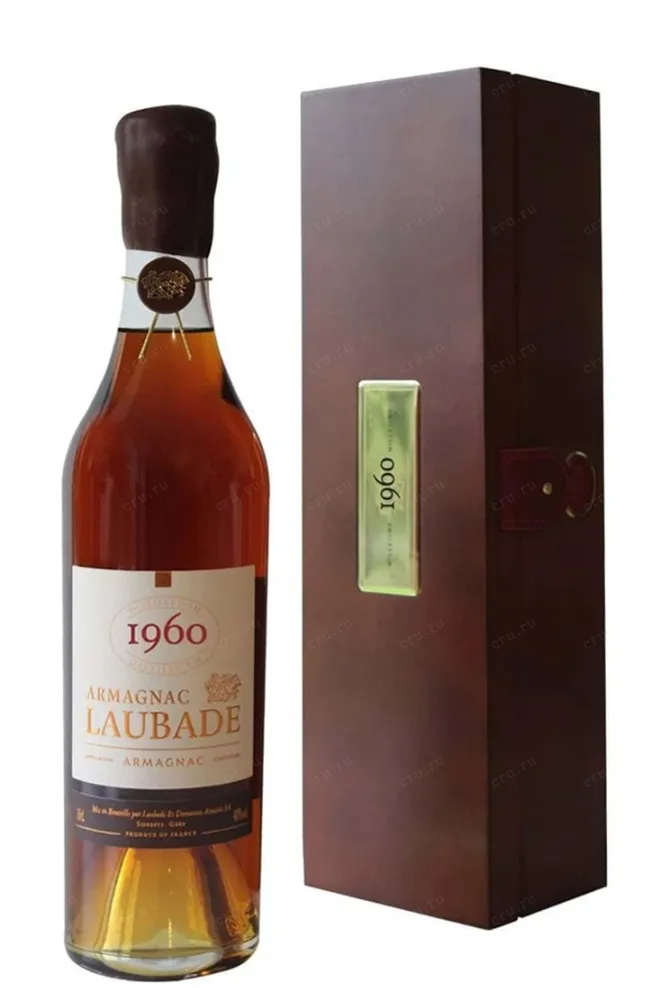 Арманьяк Chateau de Laubade 1960 0.5 л