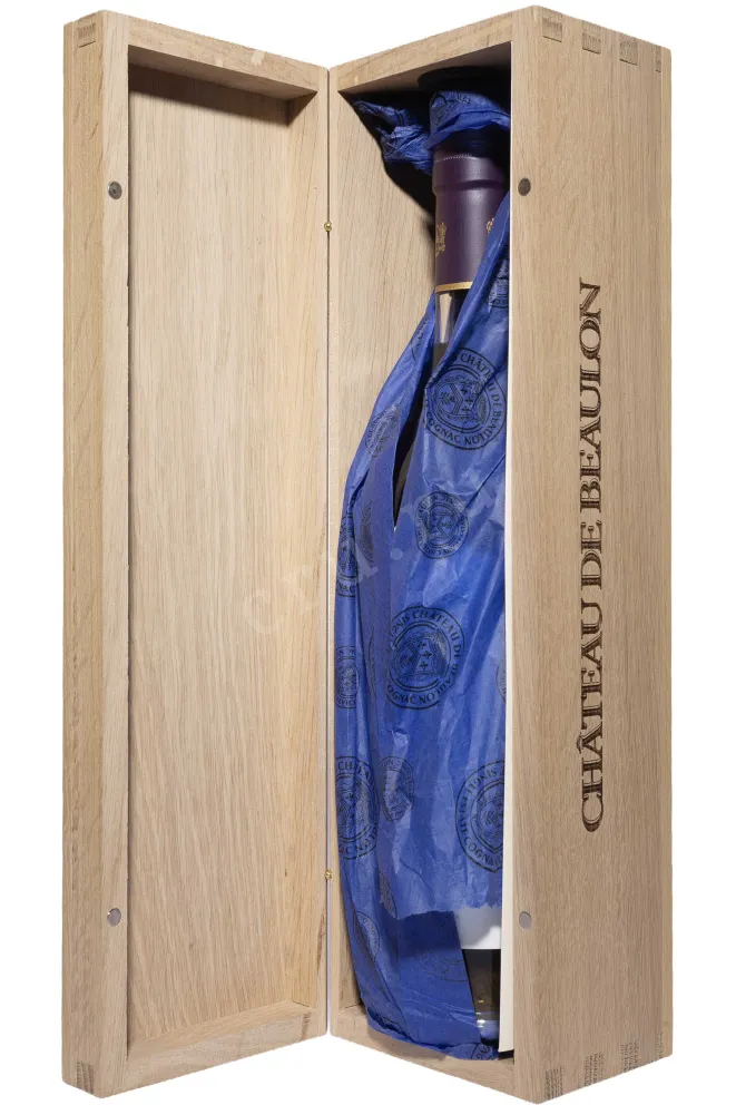 В деревянной коробке Chate De Beaulon Extra Rare in wooden box 1936 0.7 л