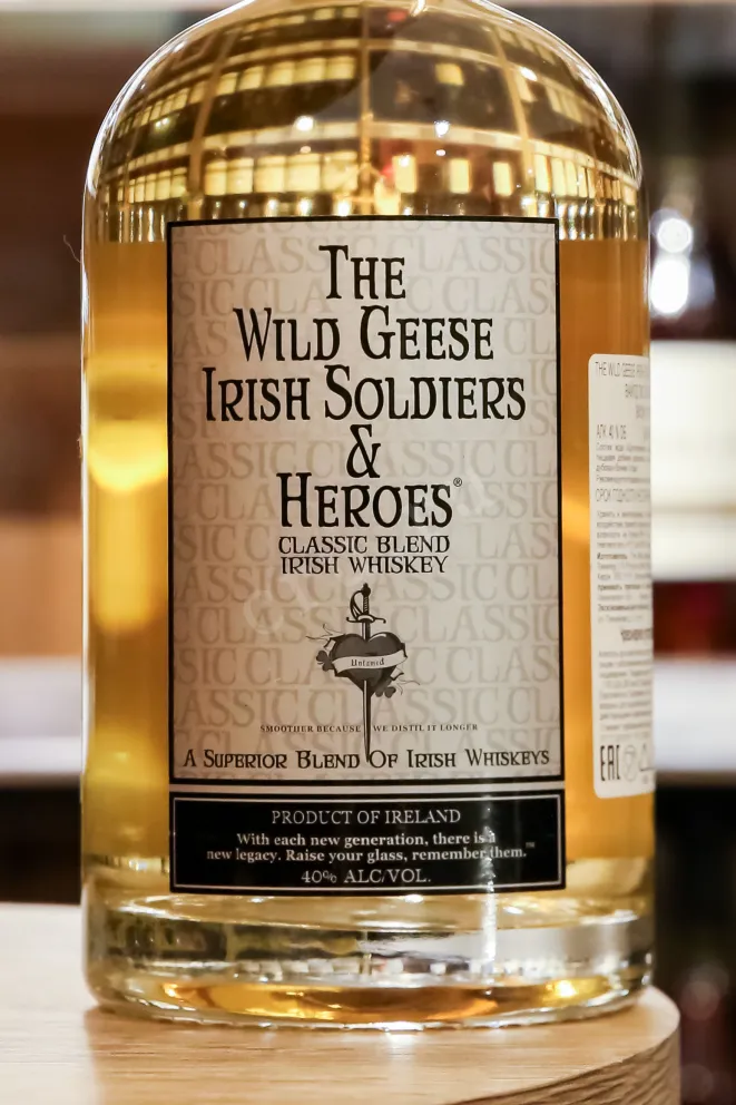 В магазине Крю Профи The Wild Geese Irish Soldiers & Heroes Classic Blend 0.7 л