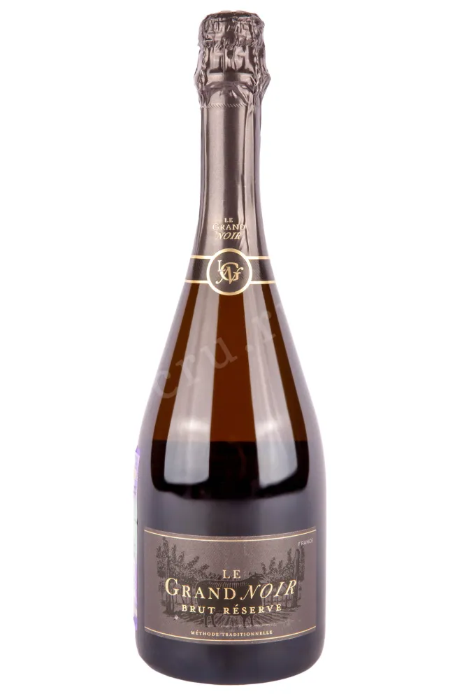 Игристое вино Le Grand Noir Brut Reserve gift box 2017 0.75 л