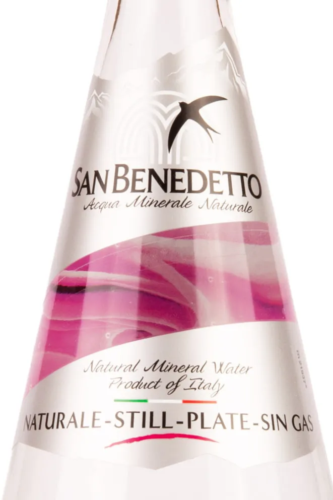 Этикетка San Benedetto Still Glass 0,75 л