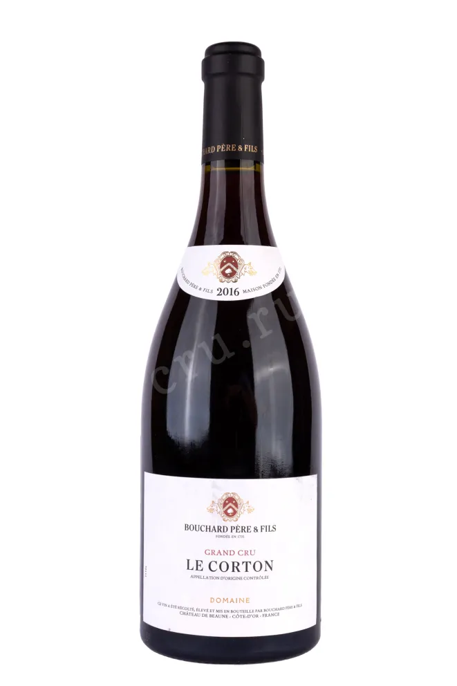 Бутылка Le Corton Grand Cru Bouchard Pere et Fils 2016 0.75 л