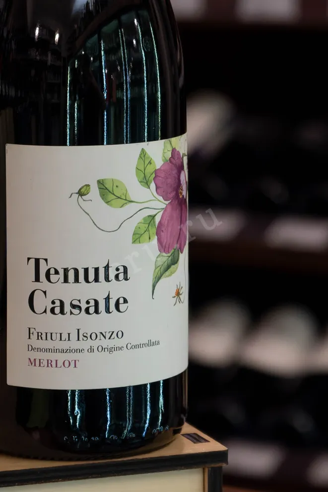В магазине Крю Профи Tenuta Casate Merlot 2022 0.75 л