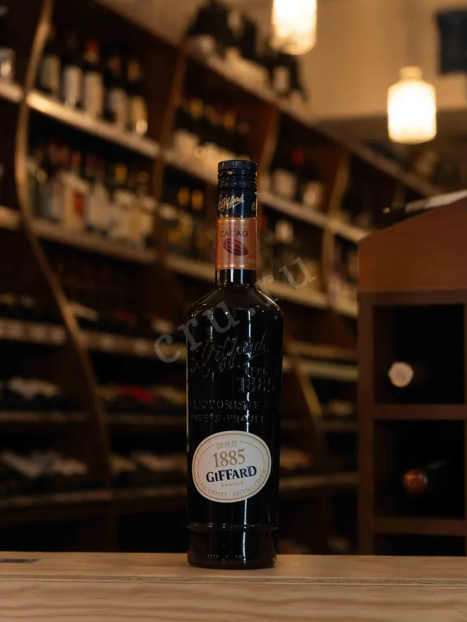 В магазине Крю Профи Giffard Creme de Cacao Brown 0.7 л