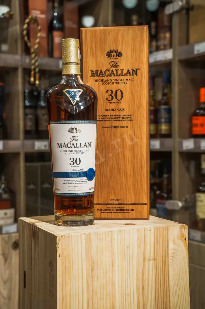 В магазине Крю Профи Macallan Double Cask 30 years in wooden box 0.7 л