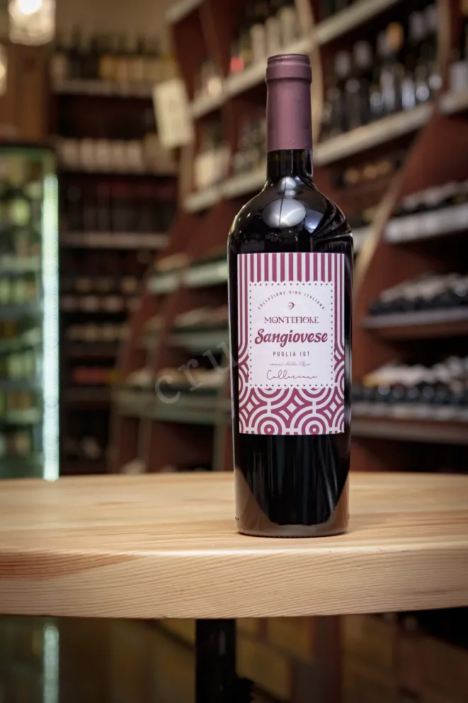 В магазине Крю Профи Montefiore Sangiovese Puglia IGT 2024 0.75 л