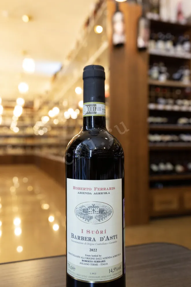 В магазине Крю Профи Roberto Ferraris I Suori Barbera d'Asti DOCG 2022 0.75 л