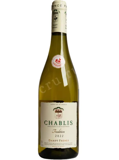 Вино Dampt Freres Tradition Chablis AOC 2022 0.75 л